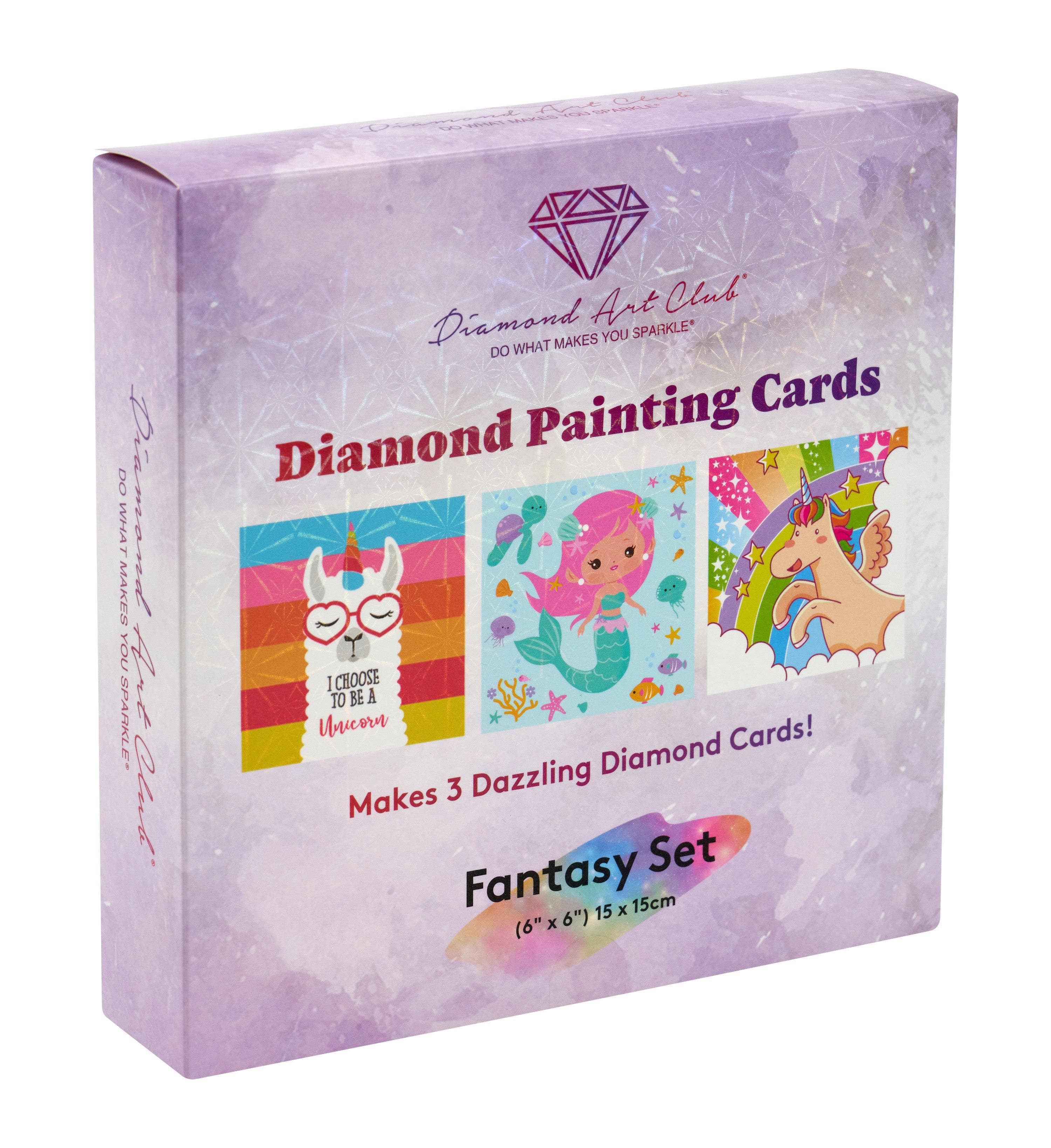 15*15cm Cartoon Diamond Painting Kits for Kids Full Drill Painting