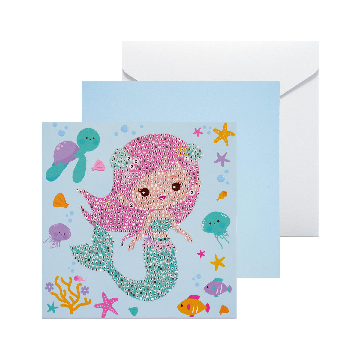 Diamond Painting DIY Fantasy Cards (3-Pack) 5.9" x 5.9" (15cm x 15cm) / Round