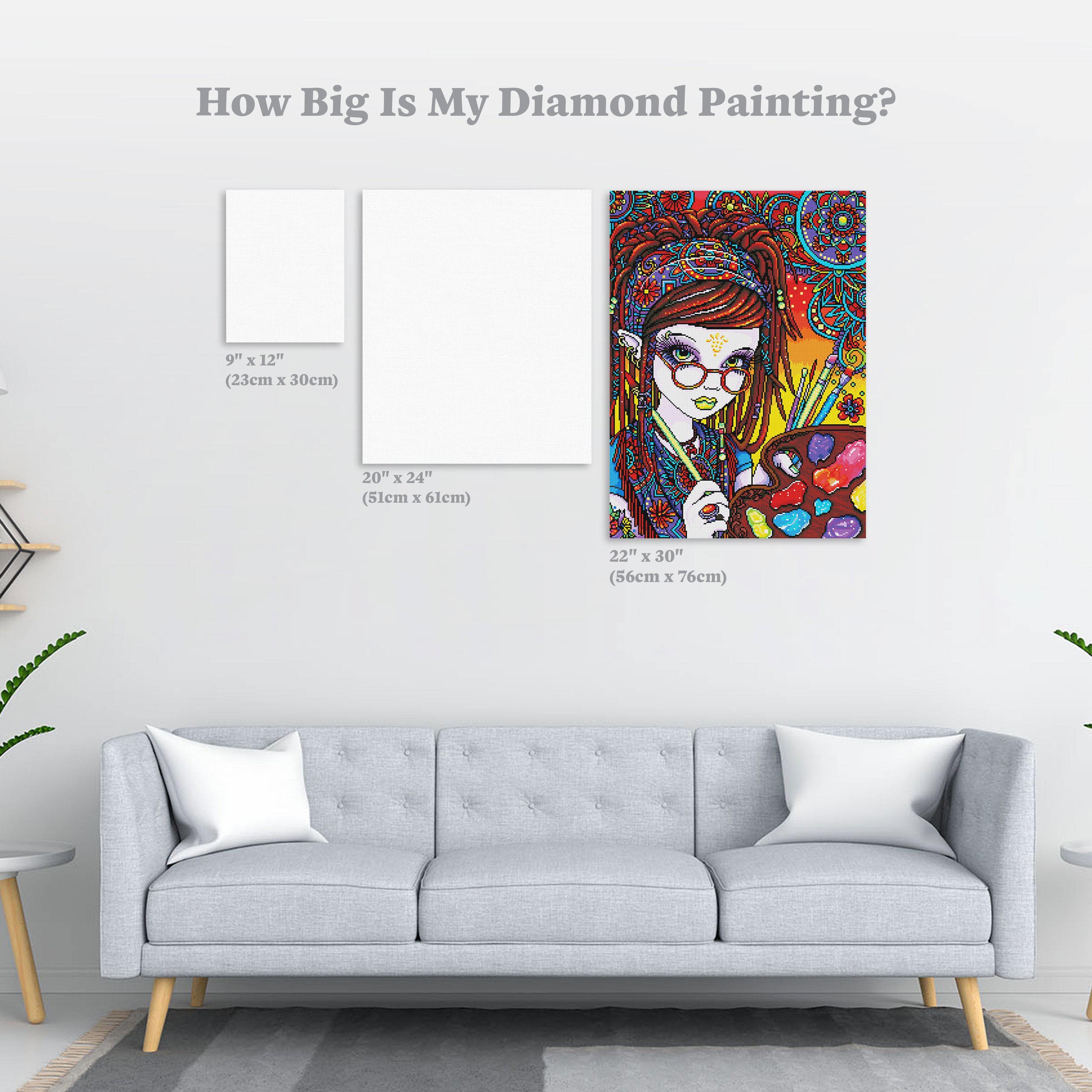 Buy Diamond art club Melody by Myka Jelina