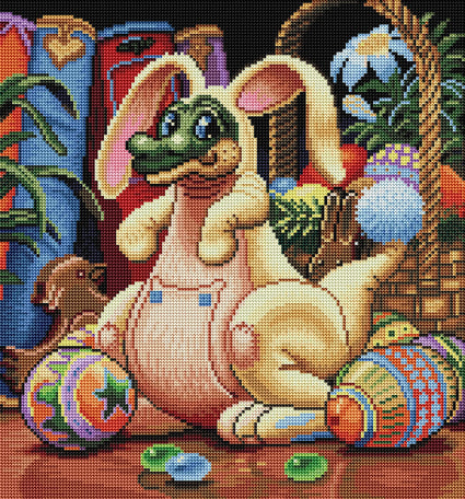 Craspire DIY Easter Theme Rabbit Pattern Full Drill Diamond Painting C –  CRASPIRE