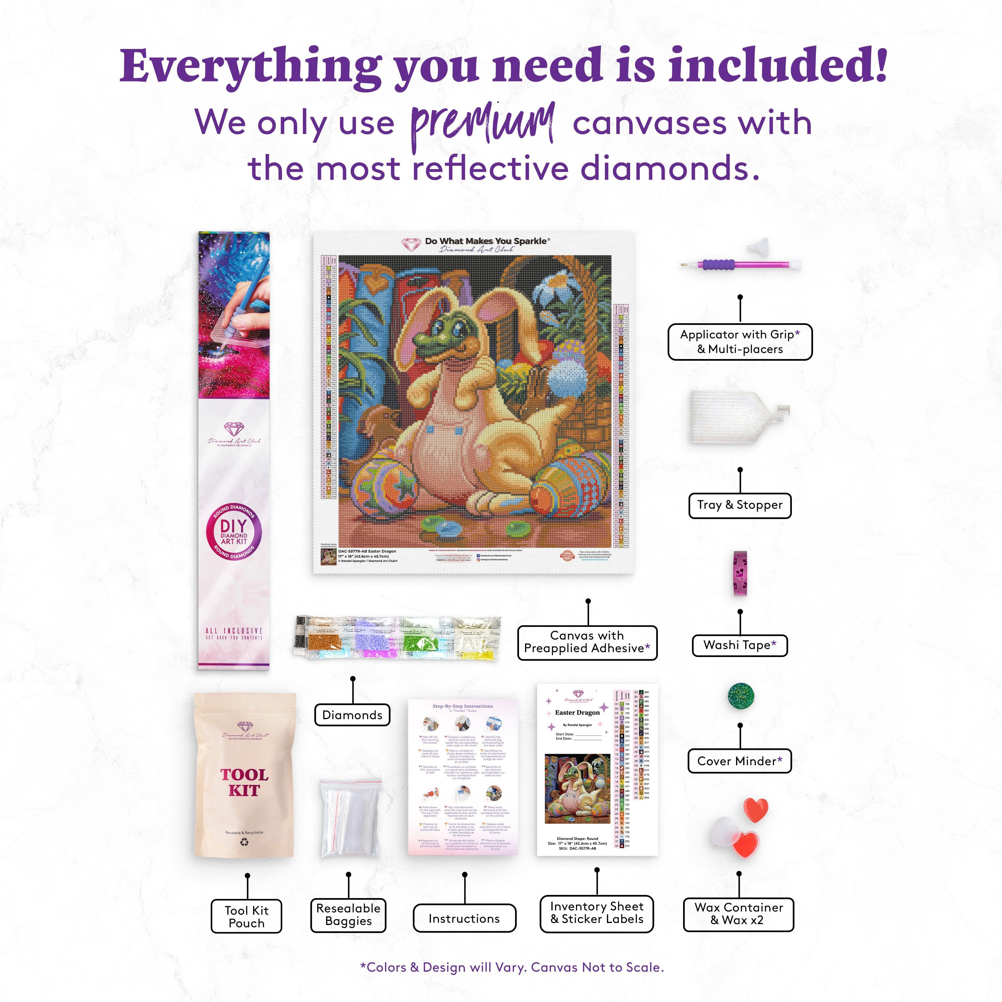 Happy Easter Diamond Painting Kits 20% Off Today – DIY Diamond