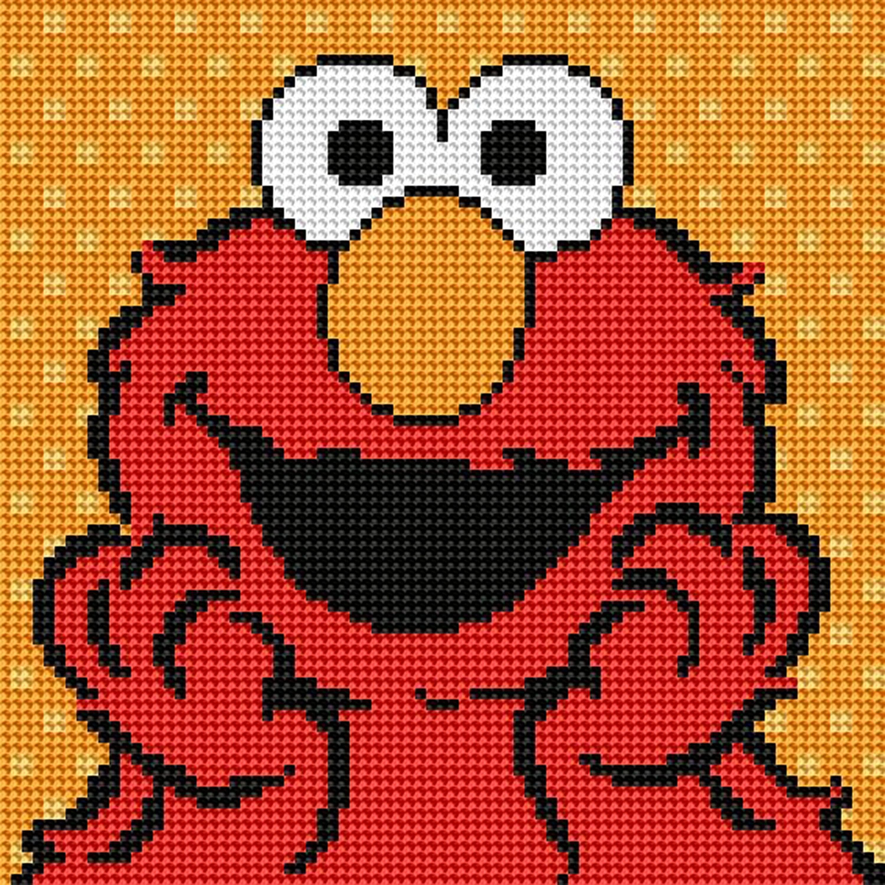 Elmo™ Portrait – Diamond Art Club