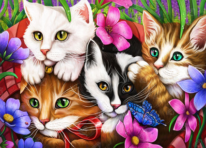 Animal Full Diamond Painting Set for Adults and Children, Jewel