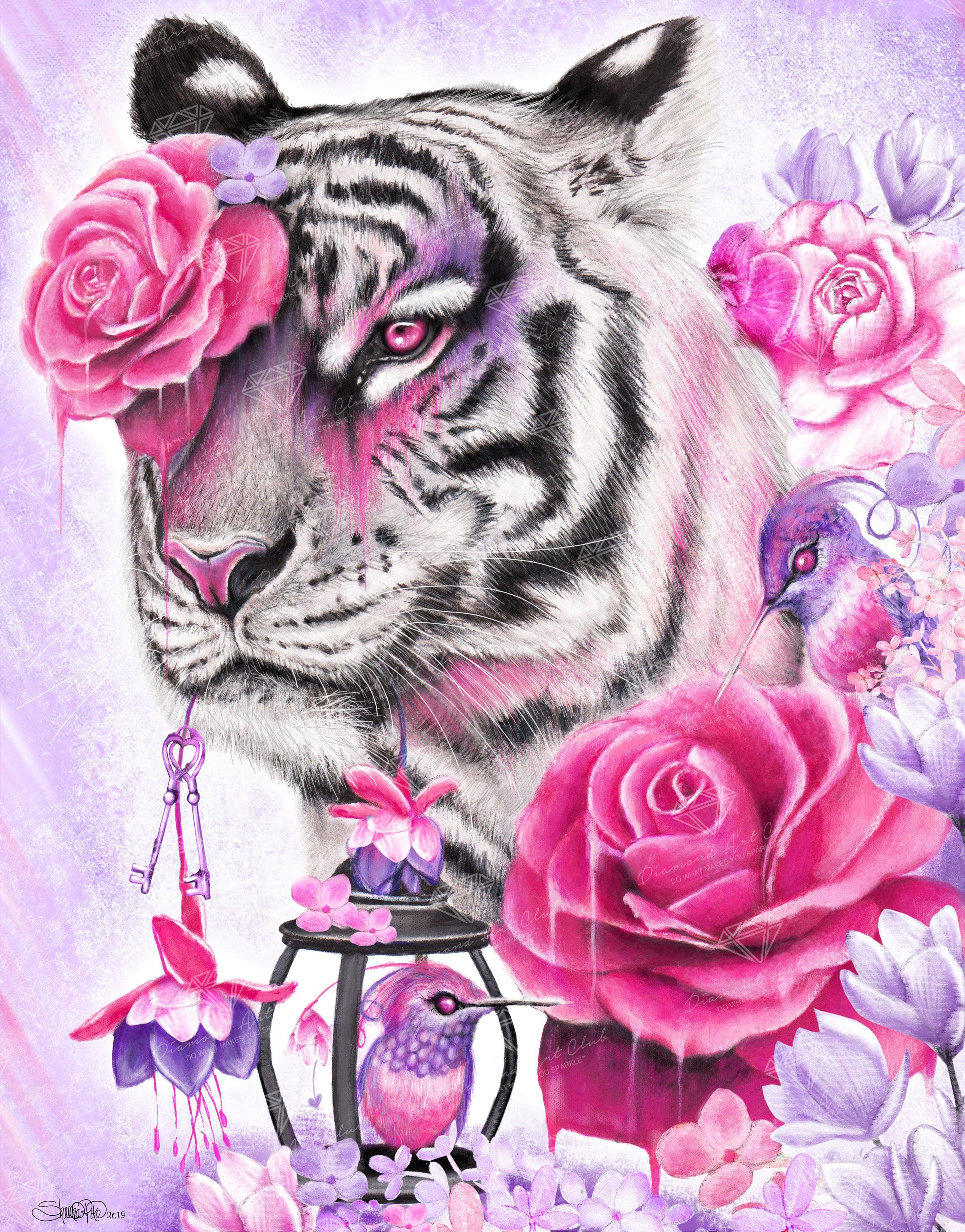 Diamond offers Art Club Fuchsia Tiger