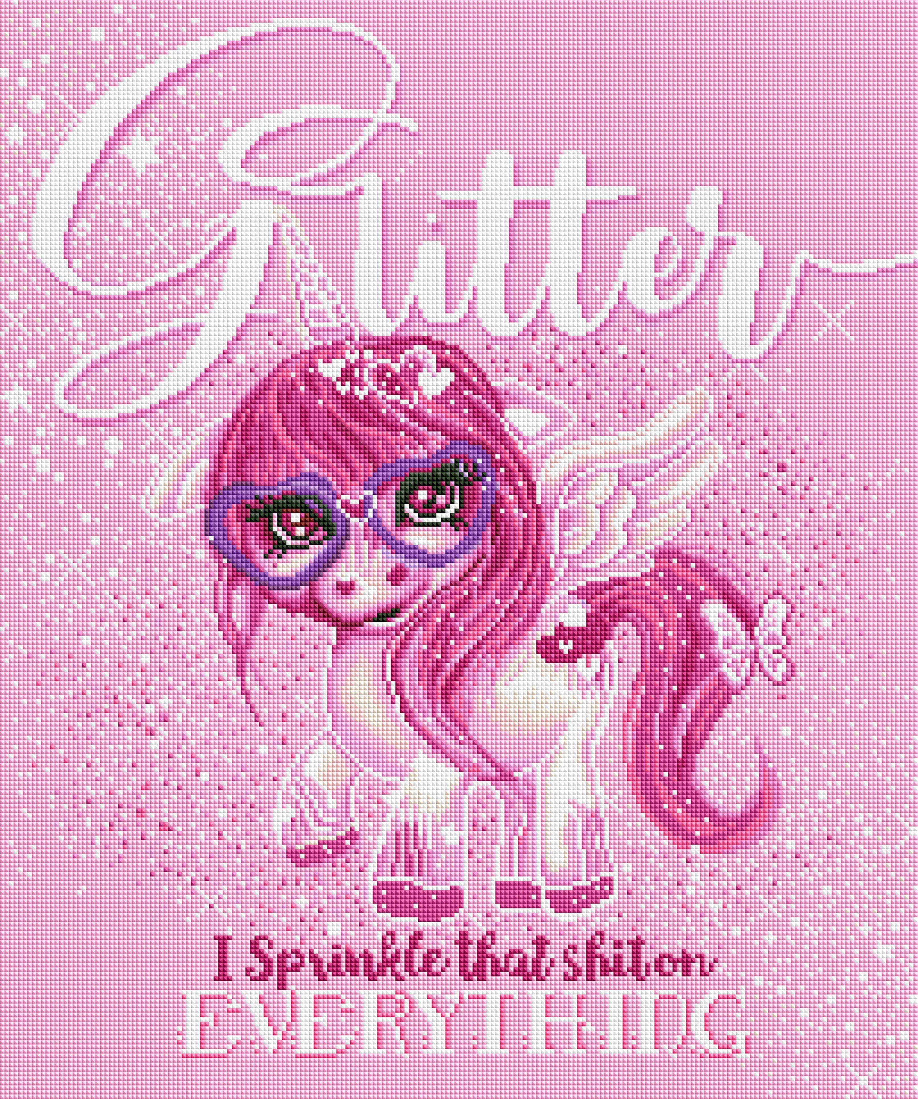 Diamond Art Club popular - Glitter Everything Unicorn