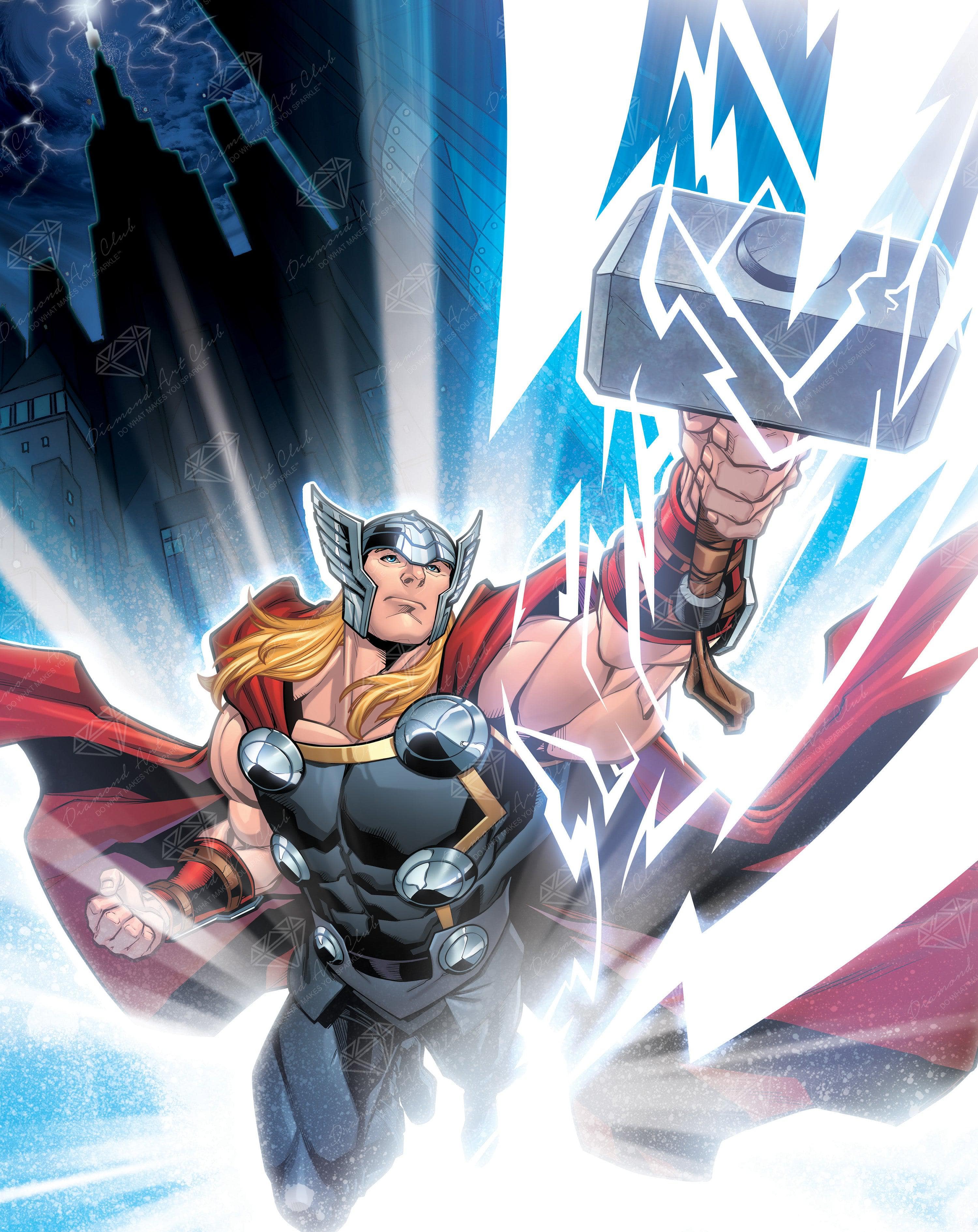 Cool Marvel Thor - Diamond Painting 