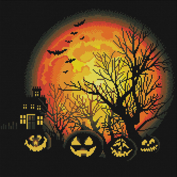 Halloween Nighttime – Diamond Art Club