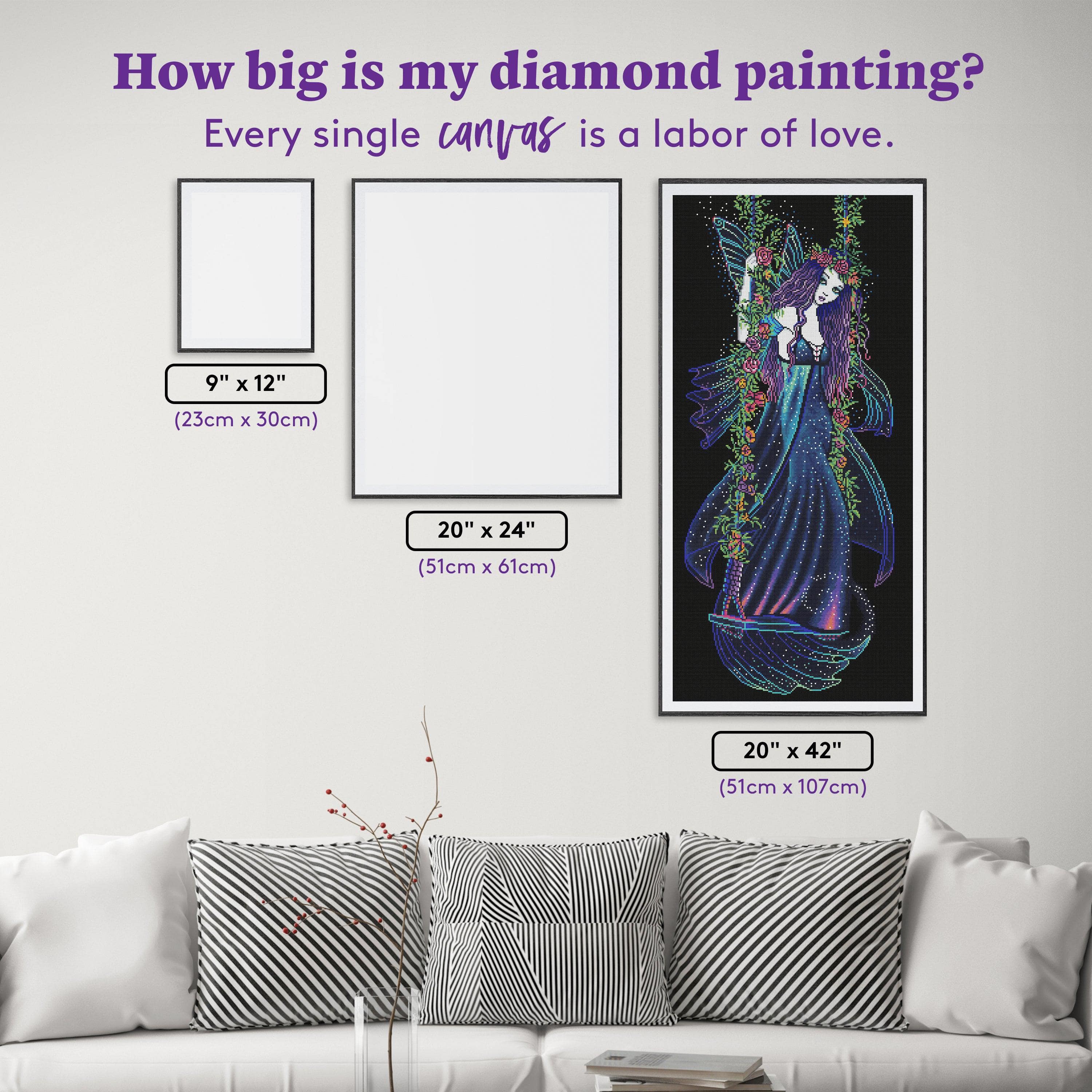 Diamond Painting - Iris bicolor