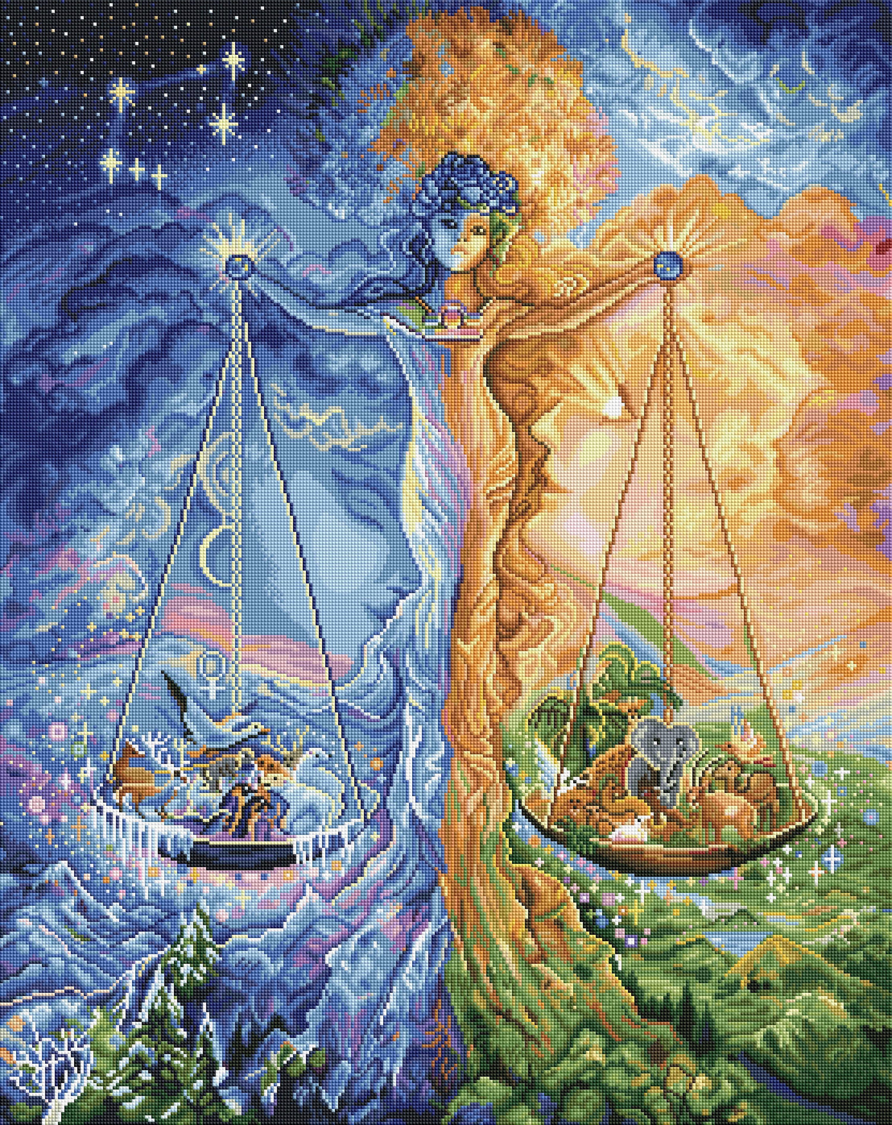 Diamond Art Club - Aquarius by Josephine Wall deals