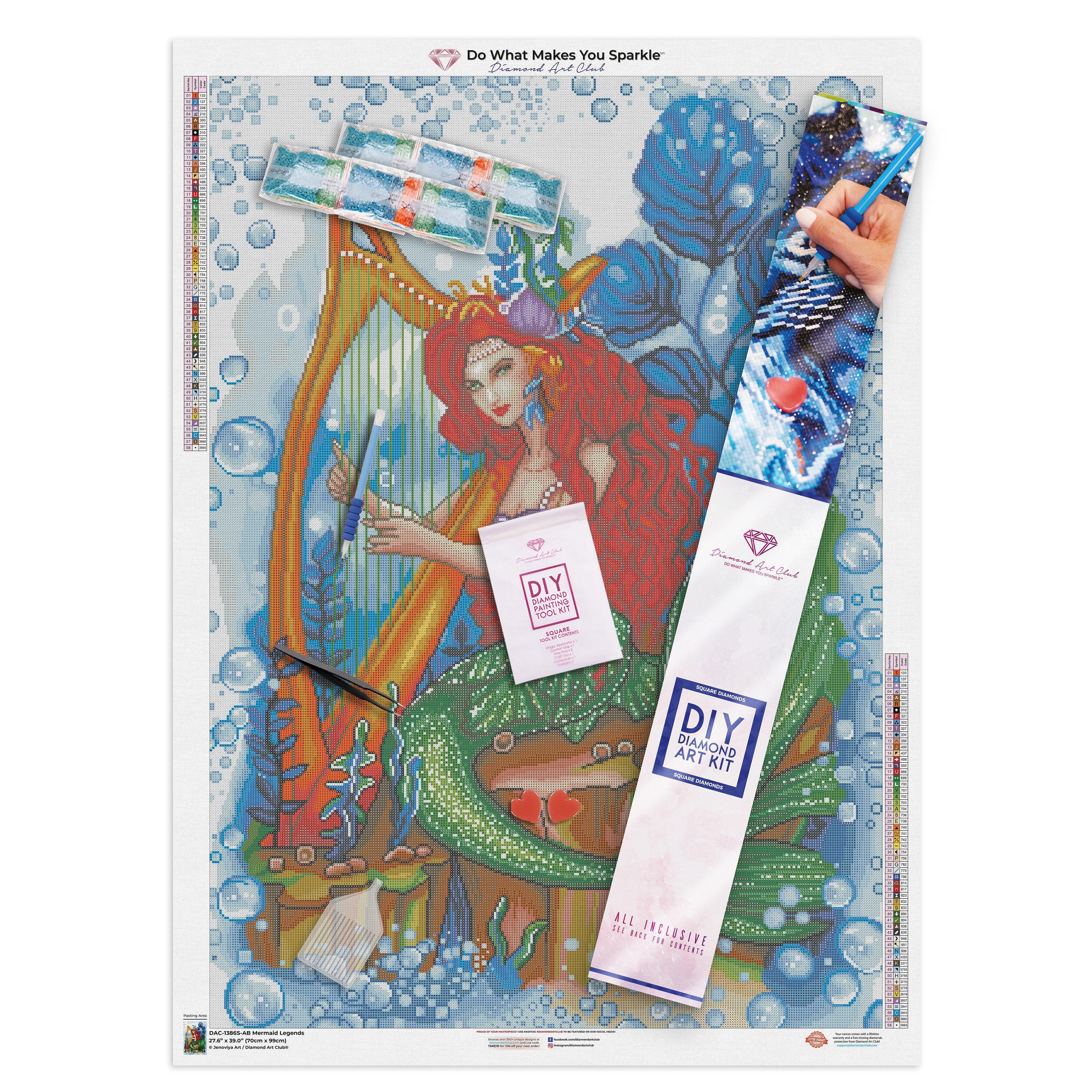 Mermaid Princess – Diamond Art Club