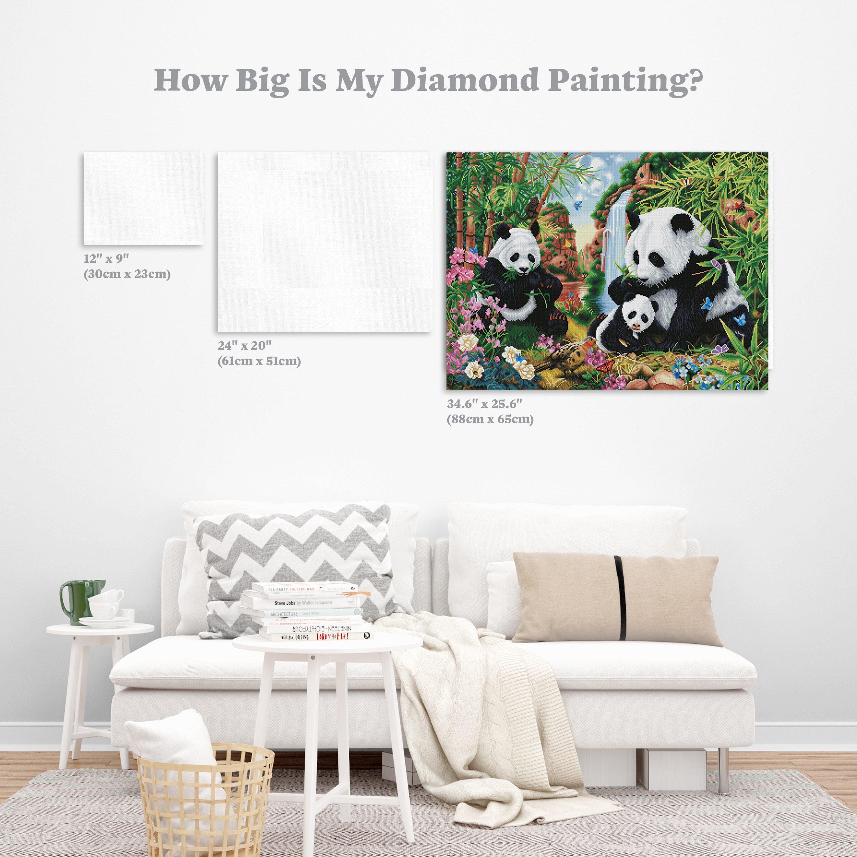 Wholesale DIY Panda Diamond Painting Contains Frame Full Drill Small  Handmade Children's Diamond Painting - China Diamond Painting and Diamond  Art price