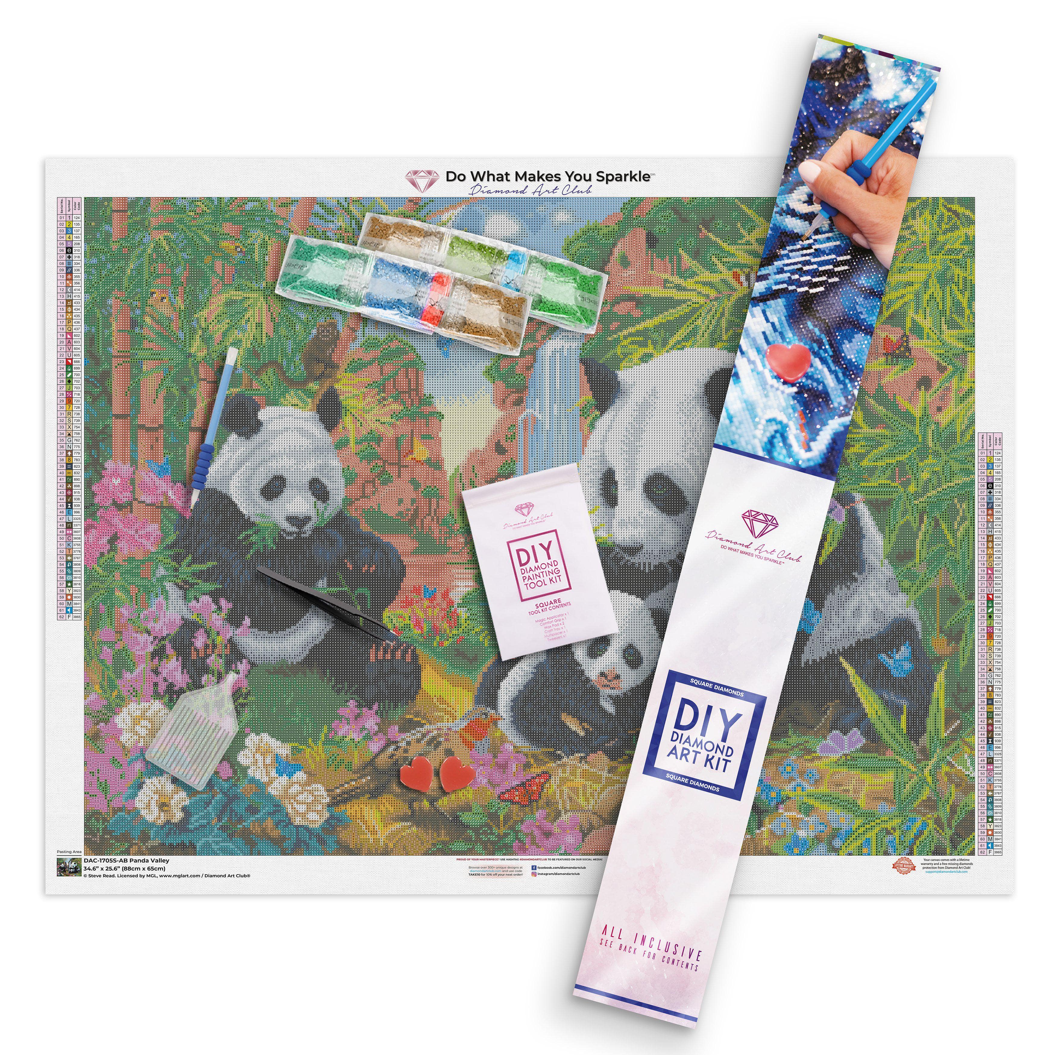 Panda Valley – Diamond Art Club