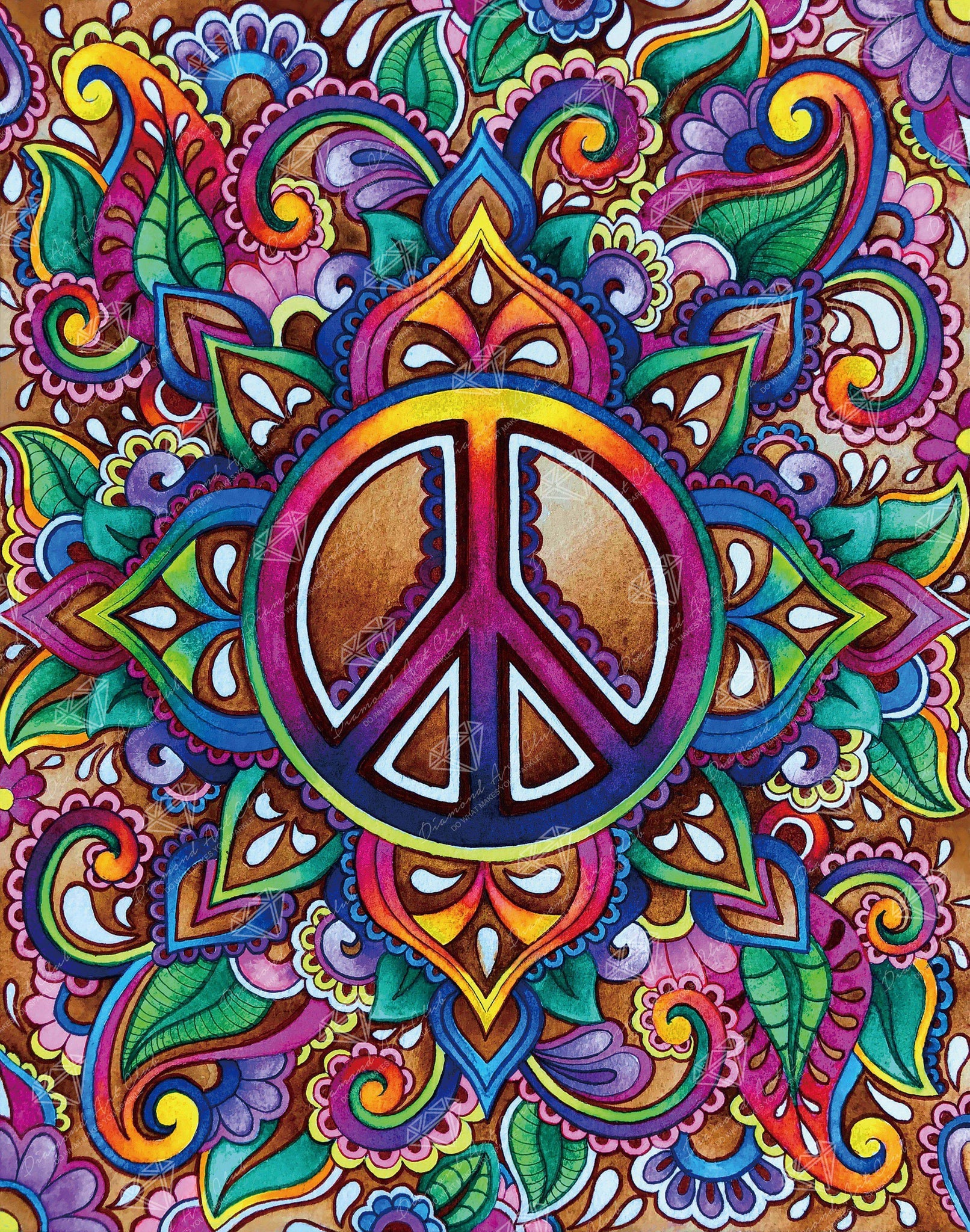 peace and love drawings