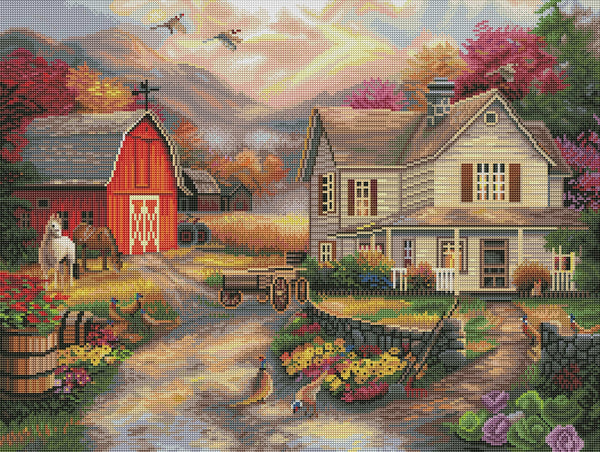 Relaxing on the Farm – Diamond Art Club