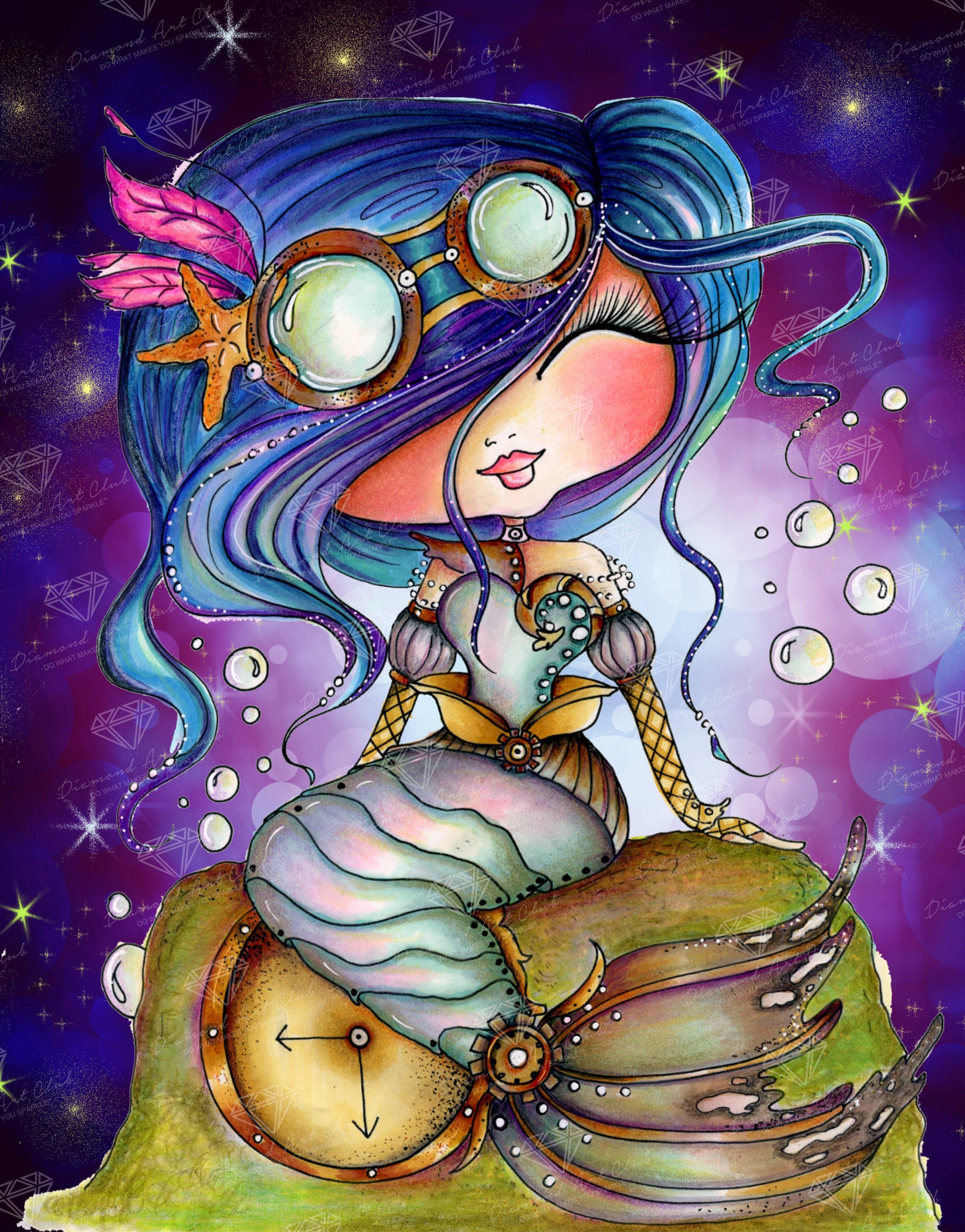 Diamond Art Club Steampunk offers Mermaid