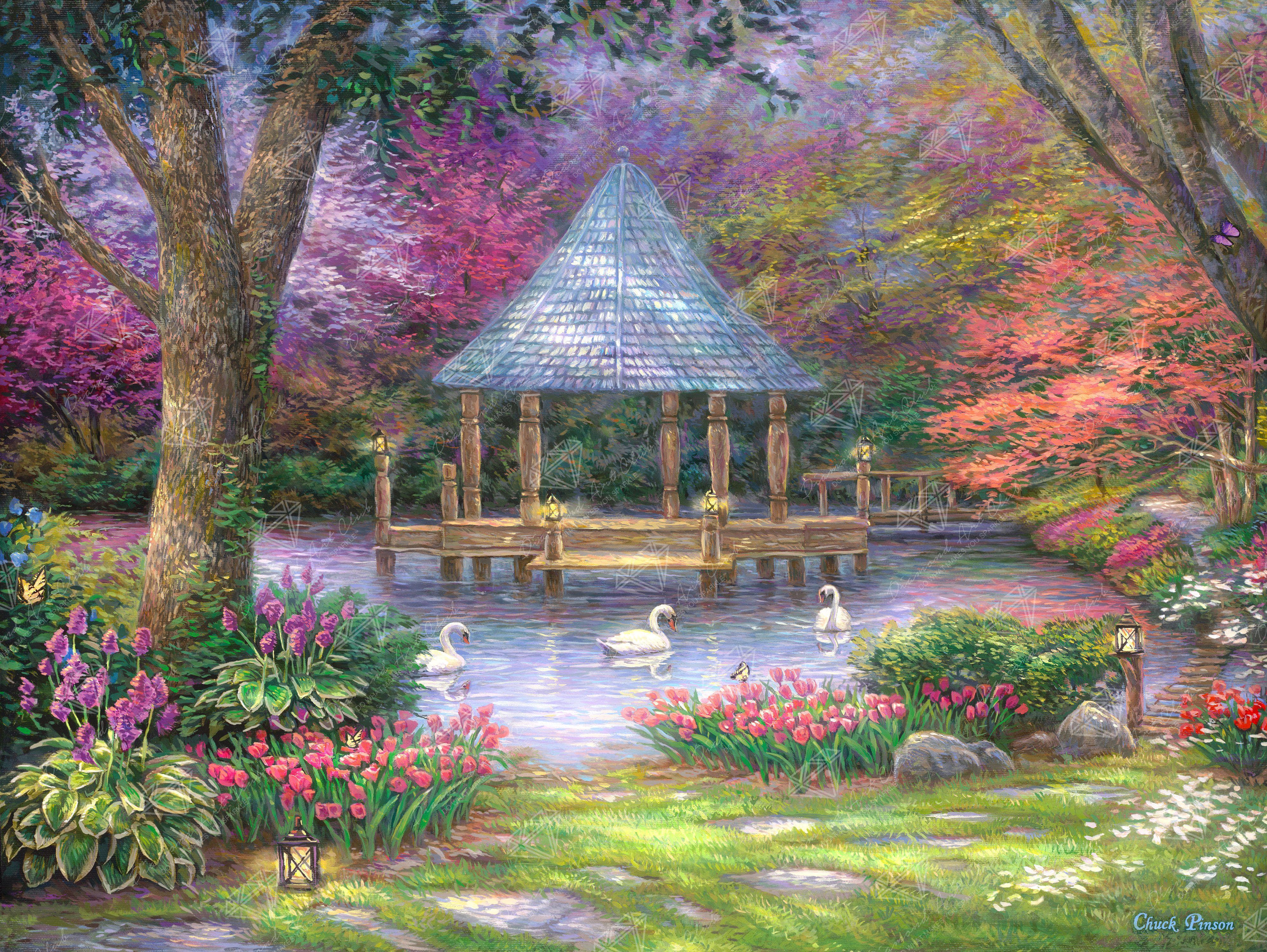 Swan Pond – Diamond Art Club