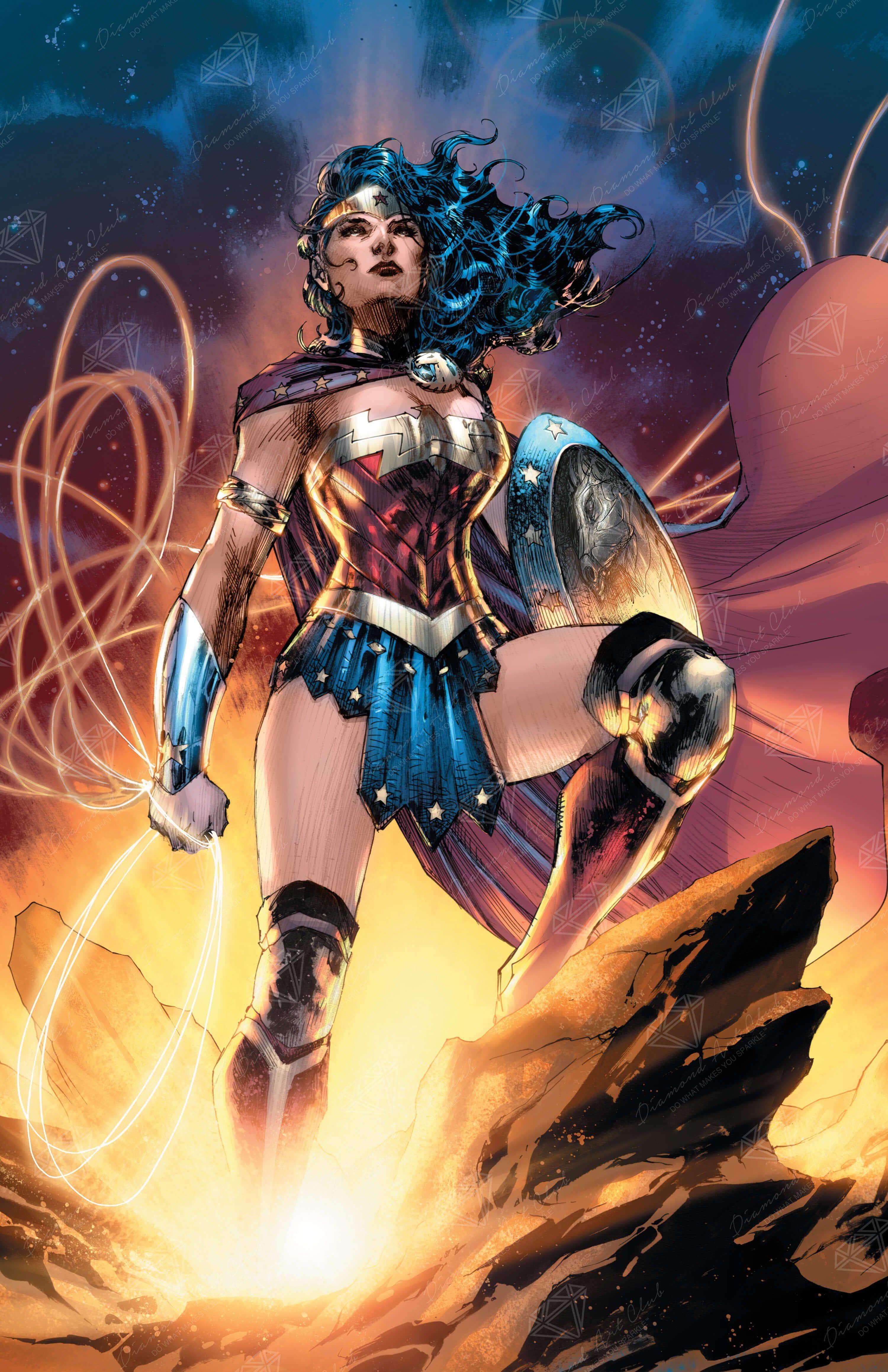 Wonder Woman The Lasso of Truth Diamond Painting Diamond Art Club