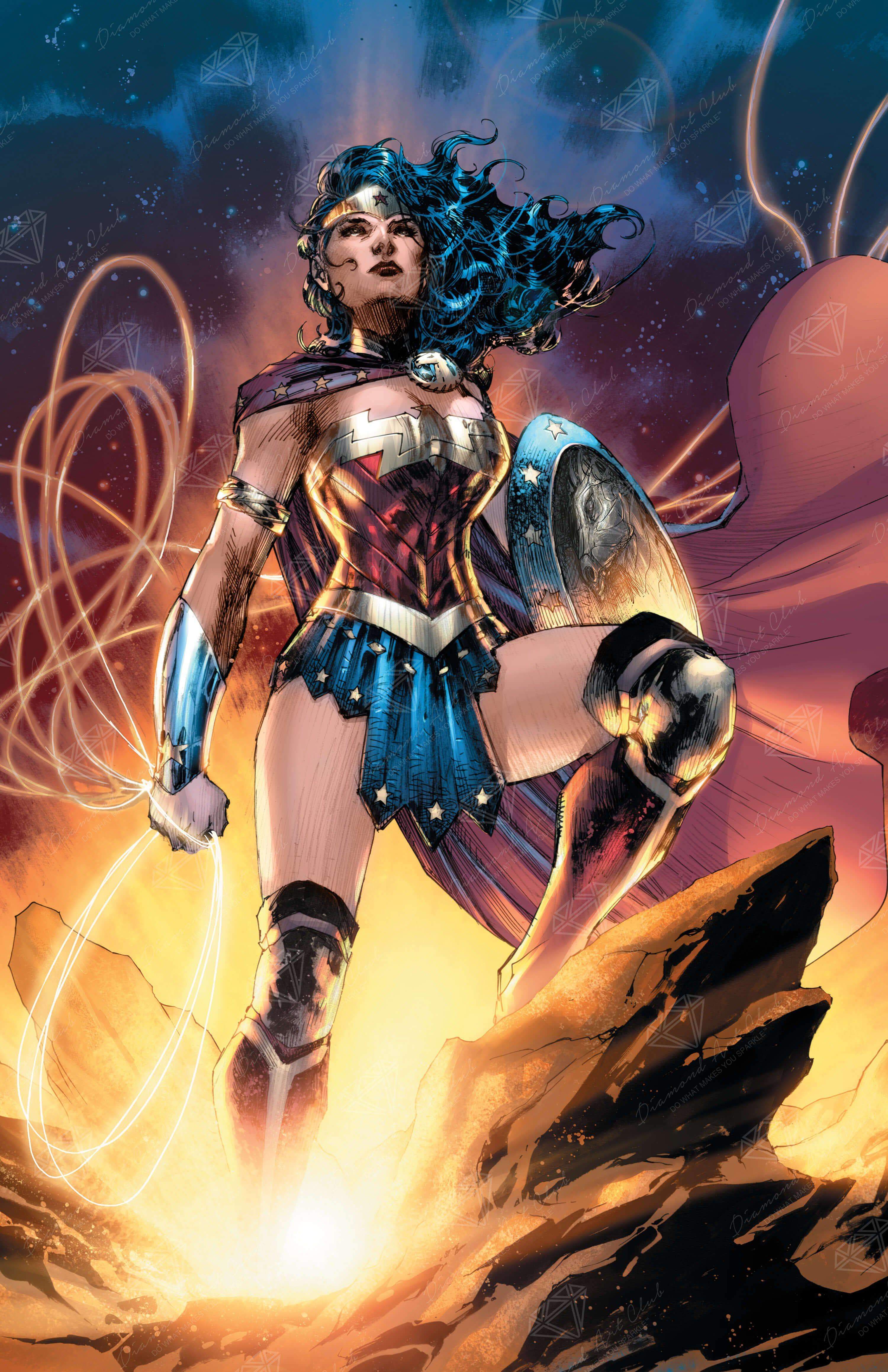 Wall Art Print Wonder Woman - Power, Gifts & Merchandise
