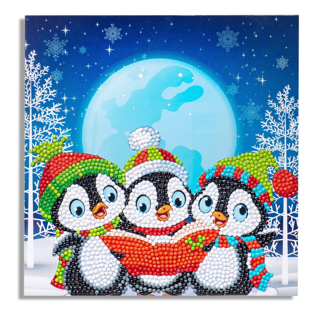 Diamond Painting Three Penguins