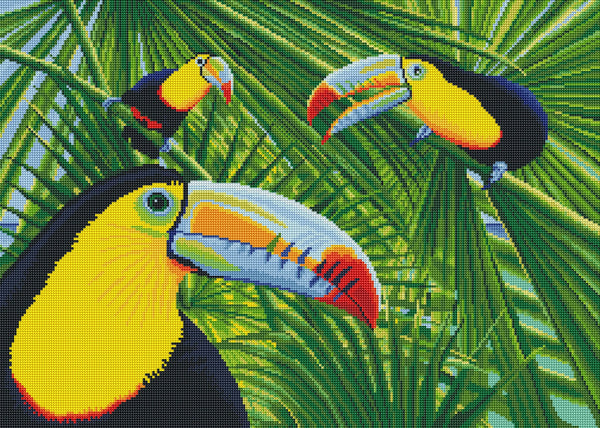 Toucan Threesome – Diamond Art Club