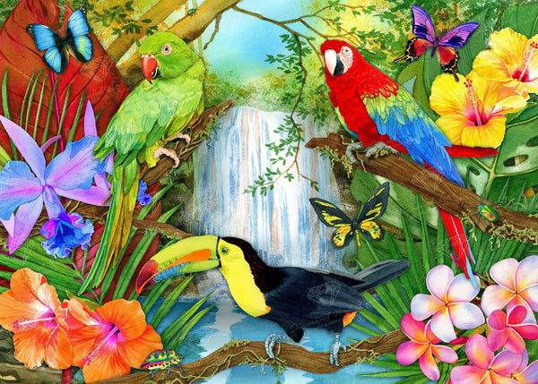 Tropical Forest – Diamond Art Club