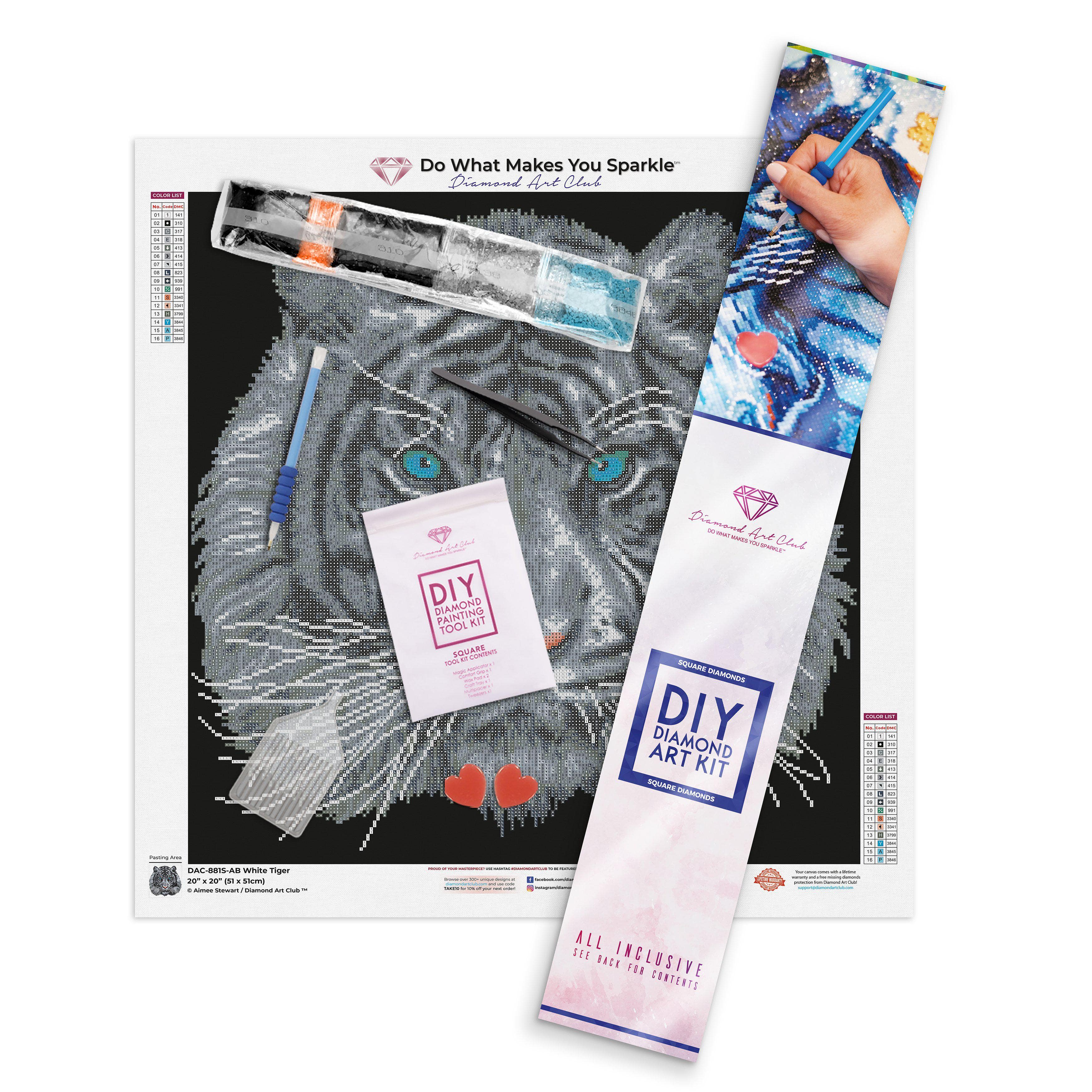 DIAMOND DOTZ ® - Underwater Scene, Full Drill, Square Dotz, Diamond  Painting Kits, Diamond Art Kits for Adults, Gem Art, Diamond Art, Kits