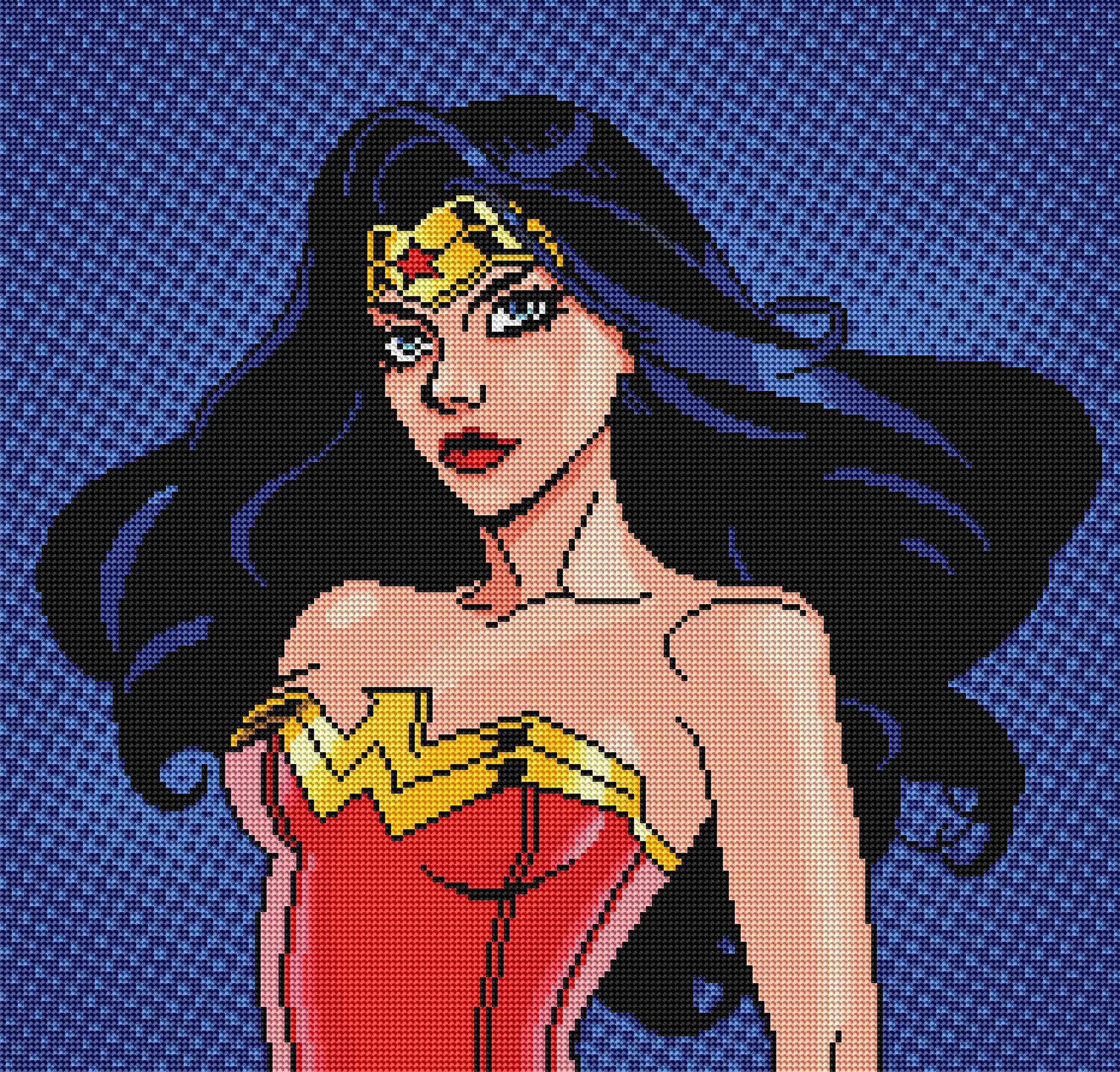 Diamond Art Club authentic Wonder Woman