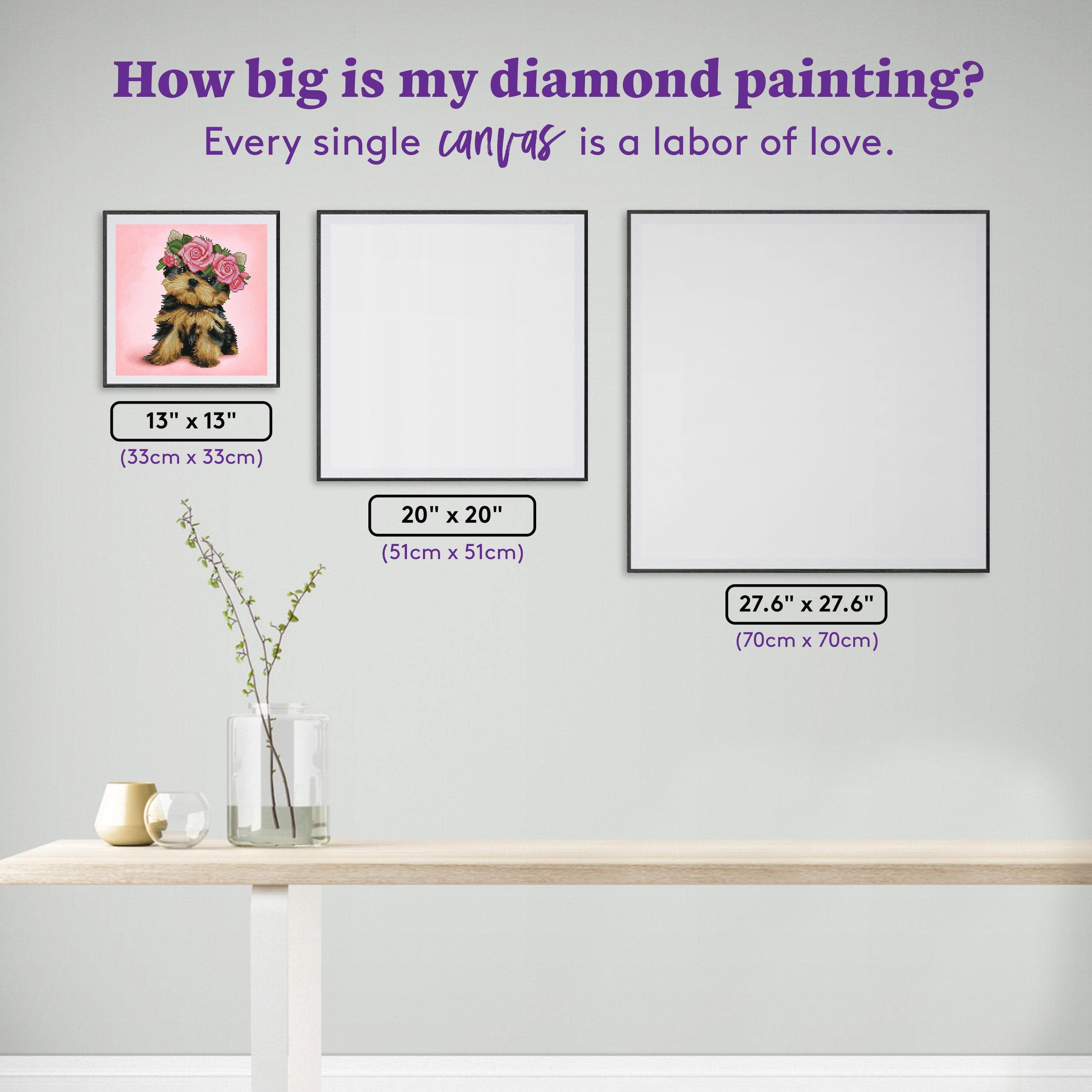 Candles & Roses Painting Kit – All Diamond Painting